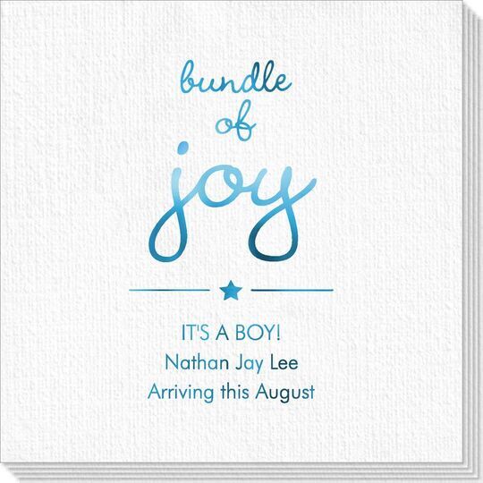 Star Bundle of Joy Deville Napkins